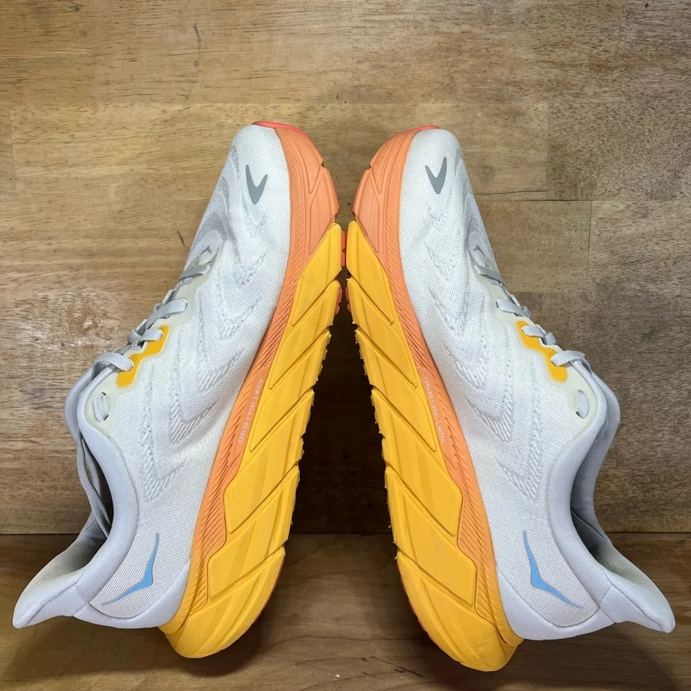 Hoka One One Arahi 6 Womens Sz 11 Running Shoes Nimbus Cloud Blanc de Blanc - Picture 6 of 12